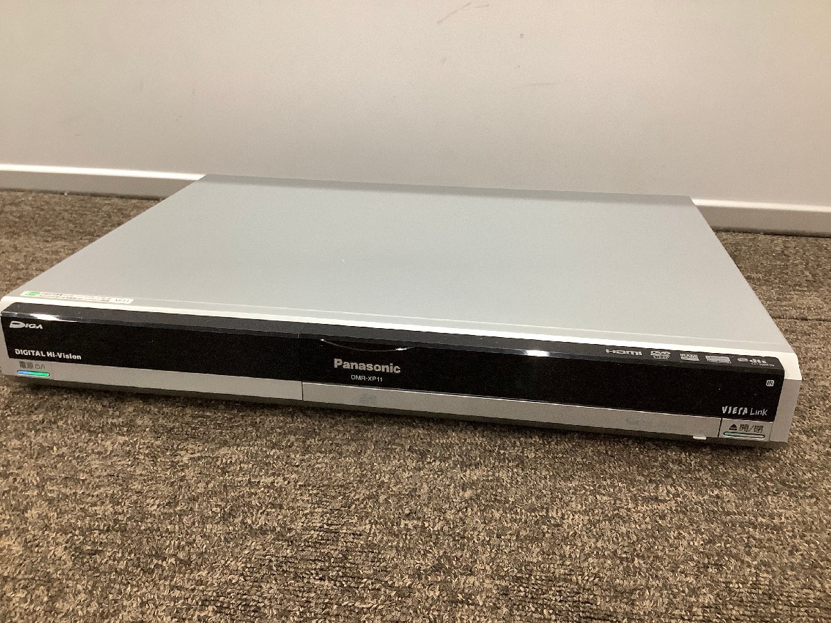 パナソニック Panasonic　DVD/HDDレコーダー　デッキ　リモコン付き　DMR-XP11　動作OK_画像1