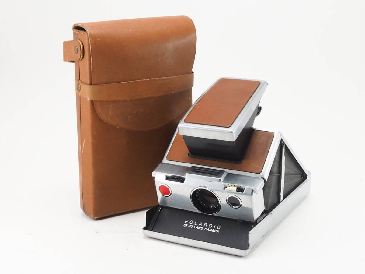 ☆動作未確認☆ ポラロイドPOLAROID SX-70 LAND CAMERA ☆皮 ☆動作未確認☆ ポラロイドPOLAROID SX-70 LAND CAMERA ☆皮