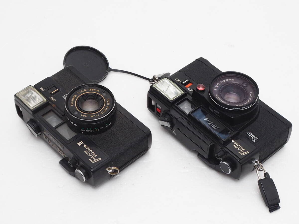 ★訳あり大特価★ フジカ FUJICA FLASH 4台セット DATE AF×2 / DATE / II #TA4196_画像2