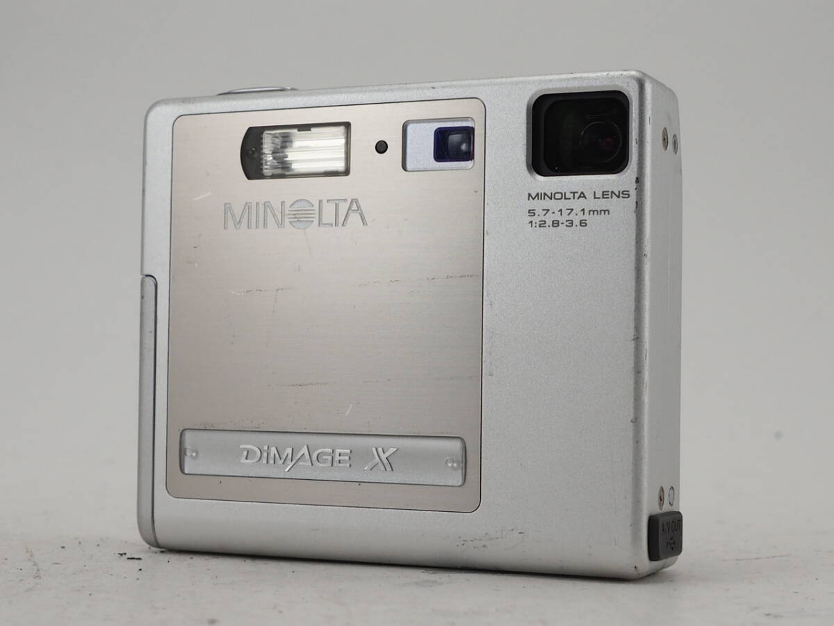 ★動作未確認★ ミノルタ MINOLTA DIMAGE X ★バッテリーなし #TA4434の画像1