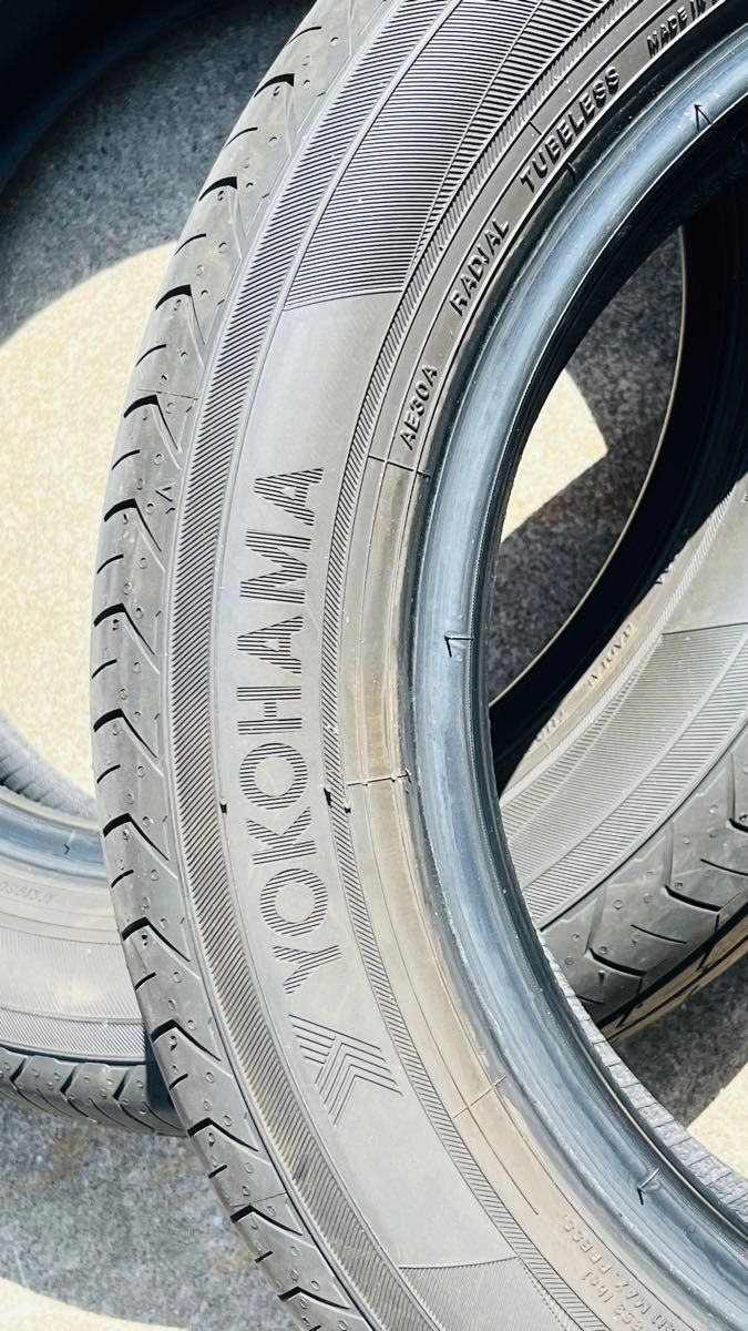 新品同様！YOKOHAMA Blue Earth 155/65R14 4本セット バリ山 新車外し