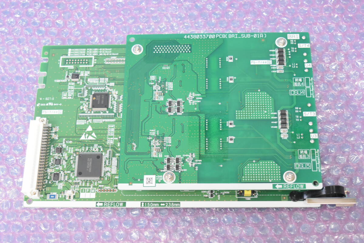 SAXA/サクサ PLATIA/プラティア 4デジタル局線ユニット 【4BRI SAXA/サクサ PLATIA/プラティア 4デジタル局線ユニット 【4BRI