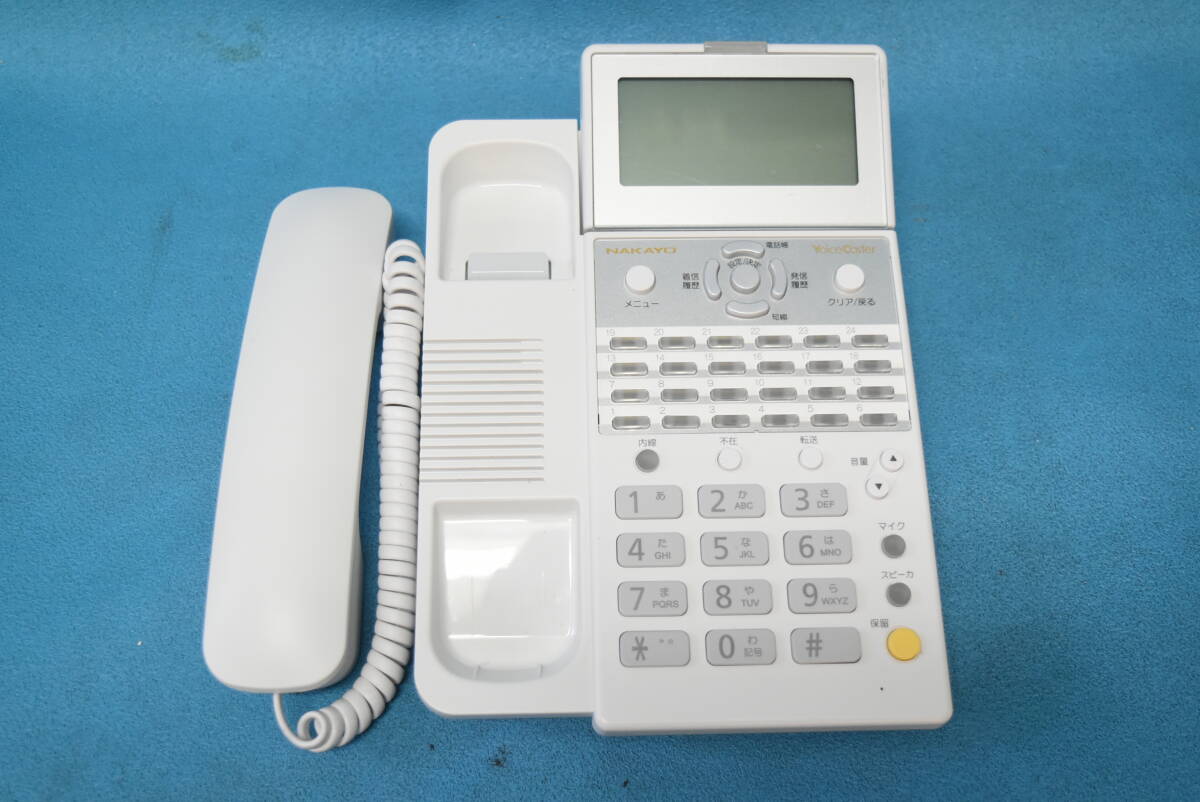 NAKAYO/ナカヨ　漢字表示対応SIP電話機/IP Phone 【IP-24N-ST101A】　◆M-1074(0413)◆_画像2