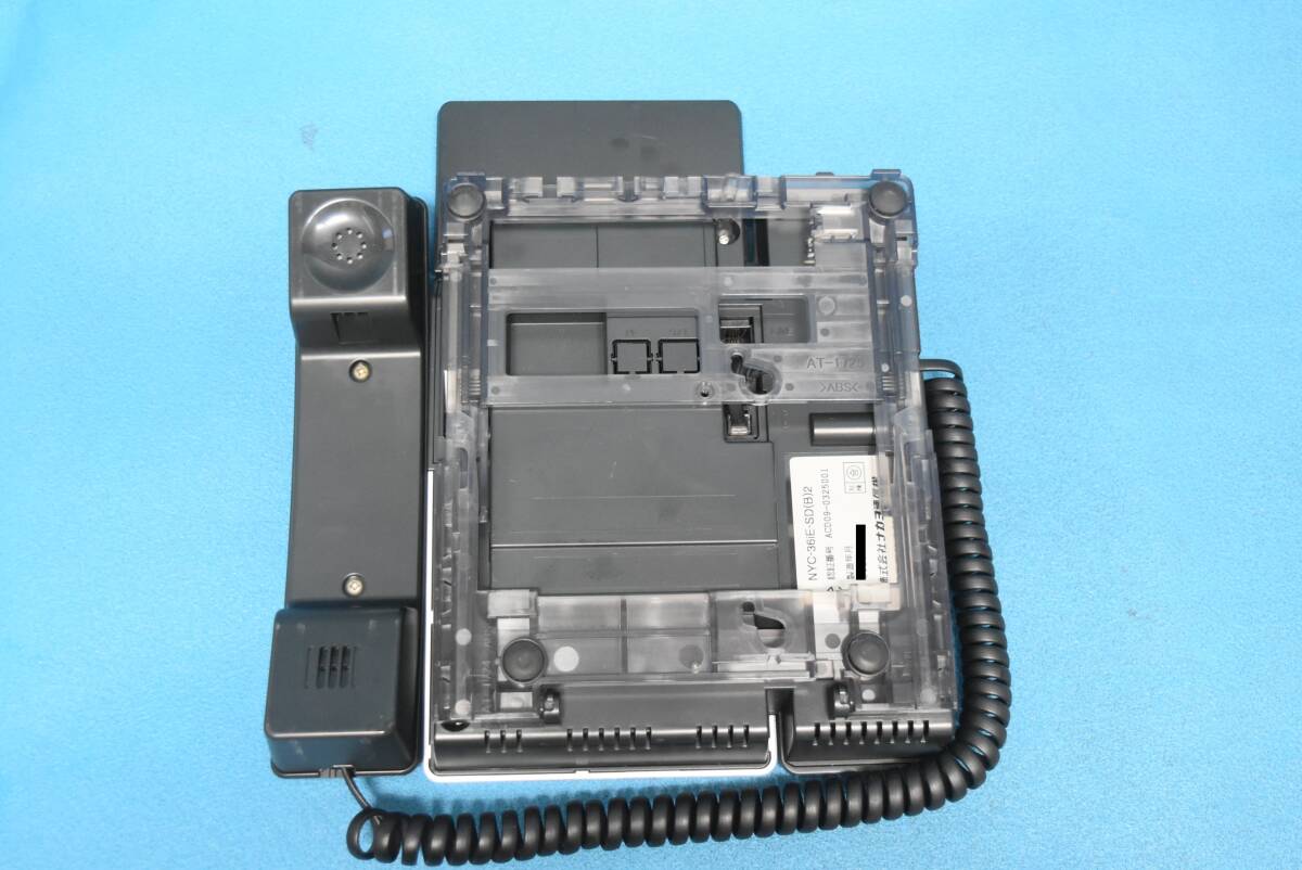 NAKAYO/nakayoNYC-iE 36 button standard telephone machine [NYC-36iE-SD(B)2] *M-1078(0419)*