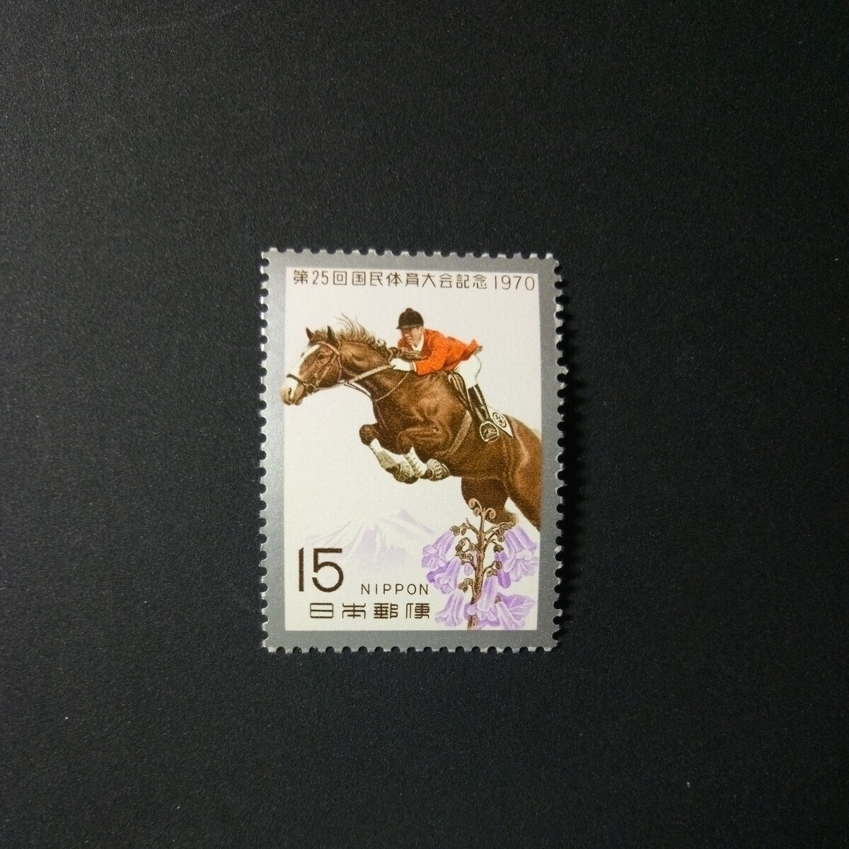 切手 第25回国体記念 1970年の画像1
