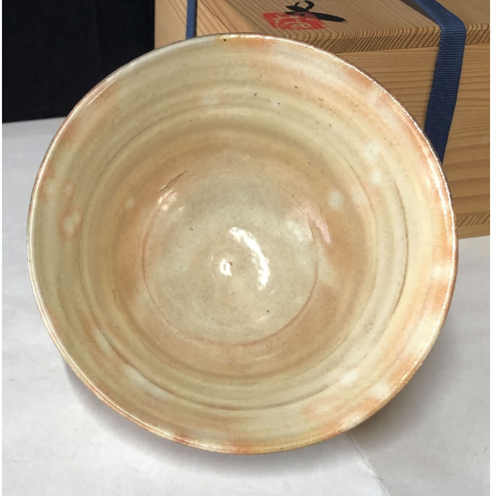 ○e2793 番浦史郎 粉引 茶碗 共箱 抹茶碗 茶道具(茶碗)|売買 ○e2793 番浦史郎 粉引 茶碗 共箱 抹茶碗 茶道具(茶碗)|売買