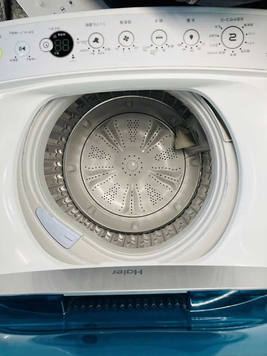 中古　Haier/ハイアール☆5.5kg☆全自動洗濯機☆「お急ぎコース」!!「しわケア」脱水　JW-C55A-W_画像5