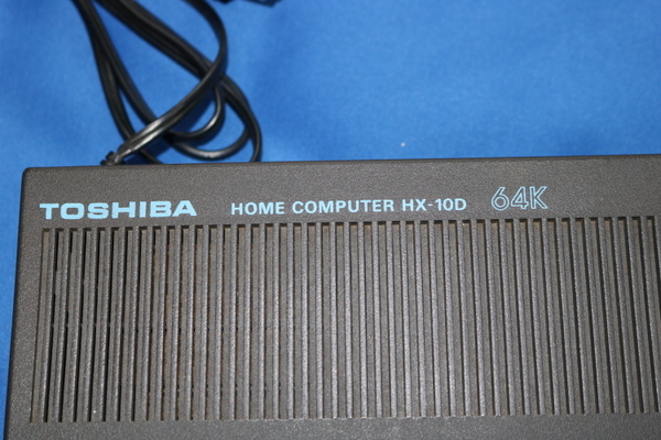  Toshiba HX-10D 64KB TOSHIBA MSX персональный компьютер retro PC корпус с дефектом 