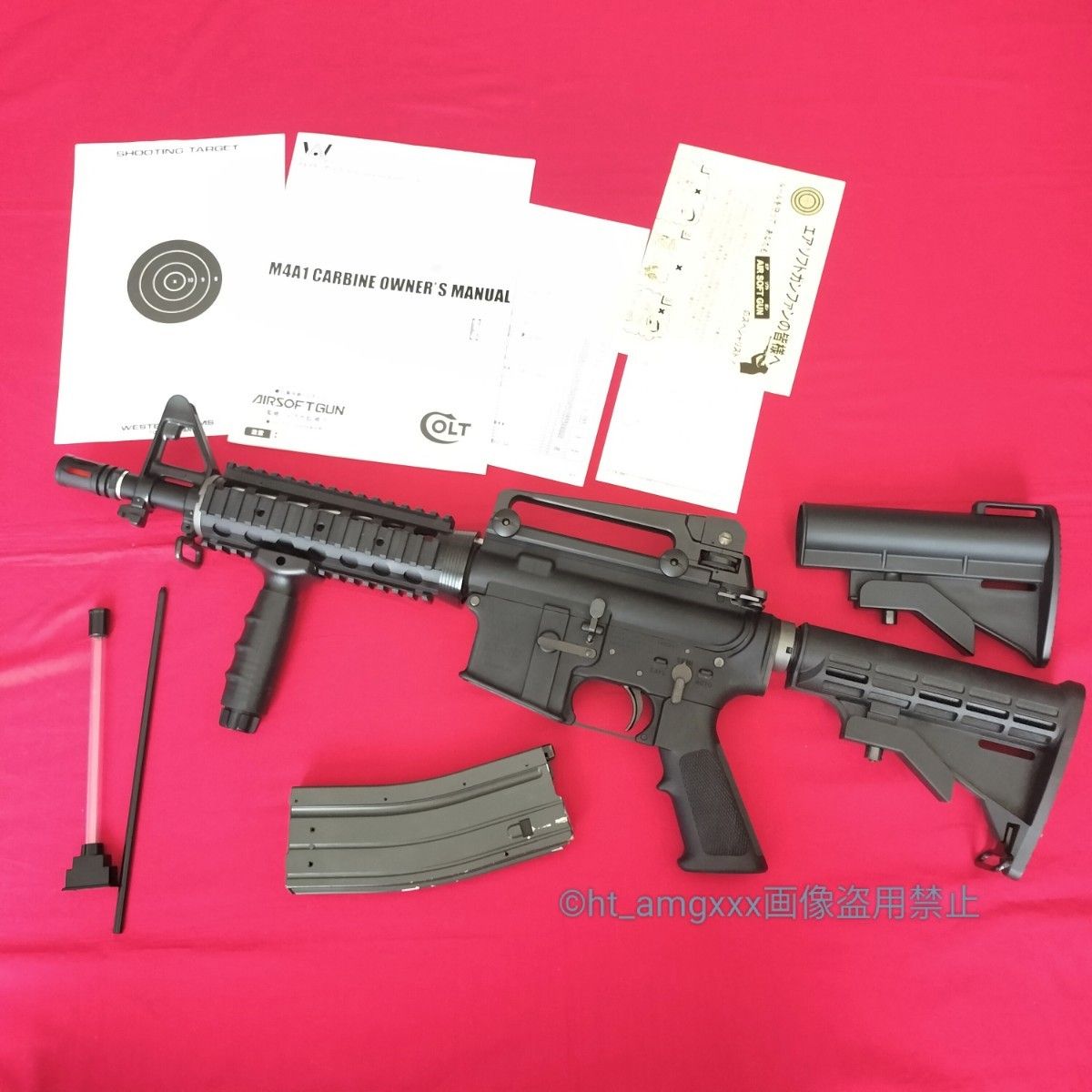 WA M4A1 CQB-R スーパーバージョン RIS ガスブローバック WA M4A1 CQB-R スーパーバージョン RIS ガスブローバック