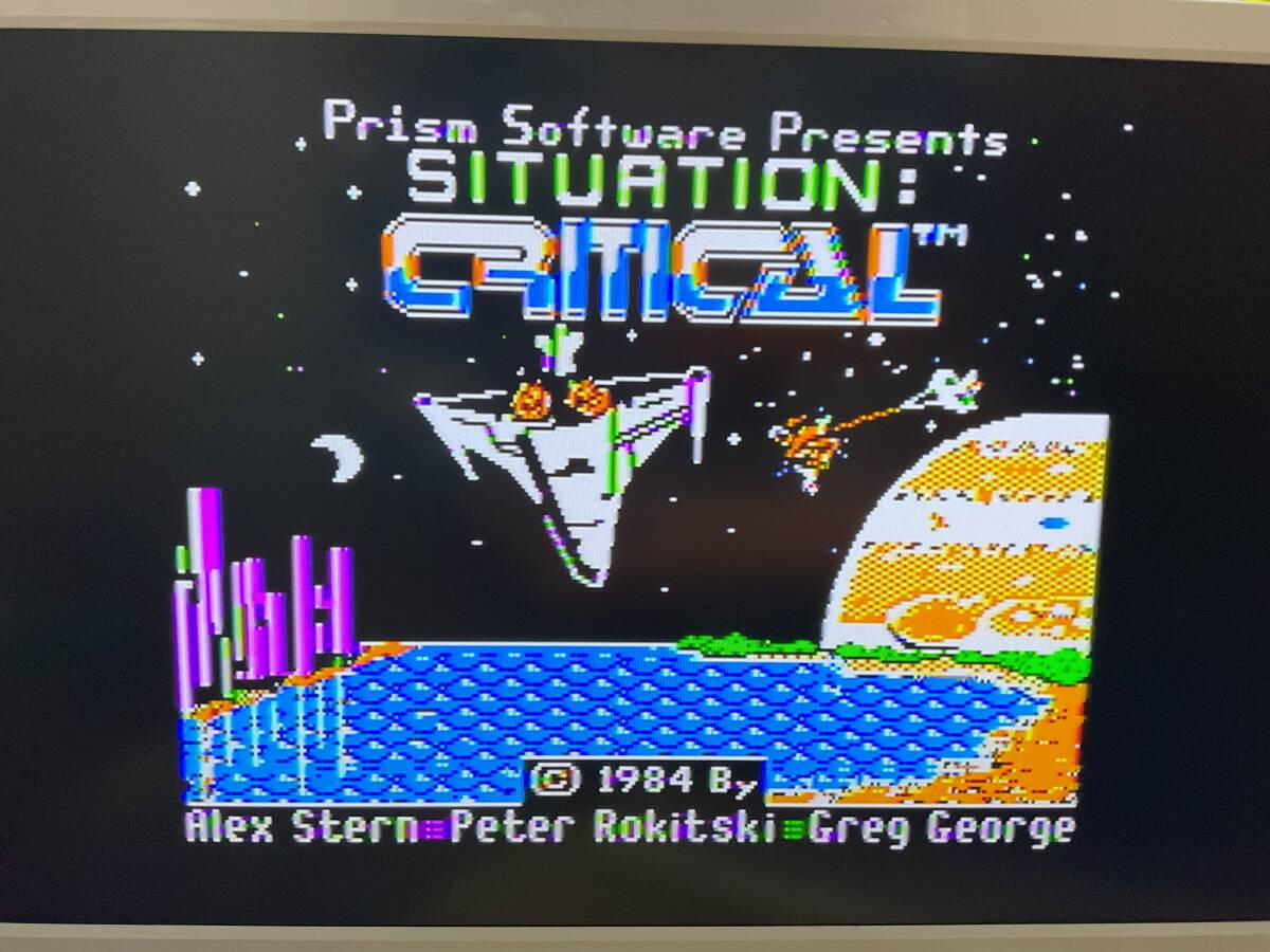 Apple II Soft SITUATION CRITICAL_画像1