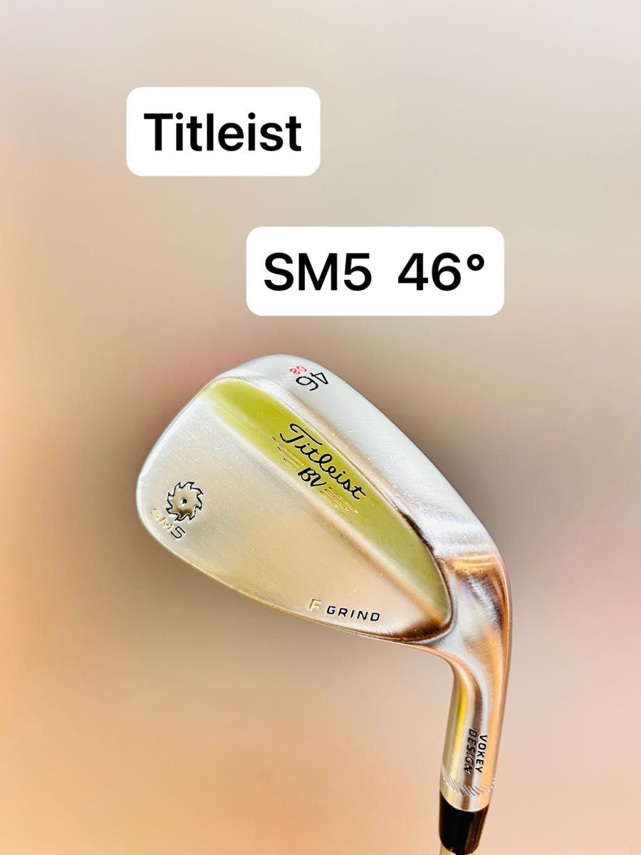 申し訳ありません。限界価格です… 美品　希少　Titleist タイトリスト VOKEY DESING SM5 46° 8