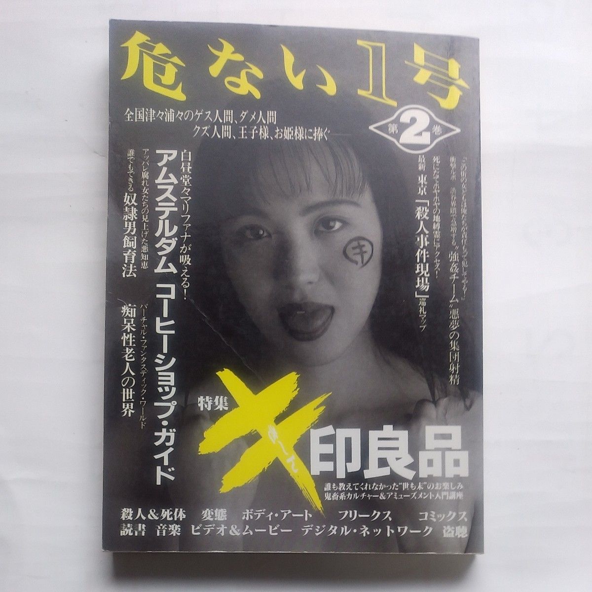 『危ない１号』　～第２巻～   編:青山 正明              データハウス1996年4月発行