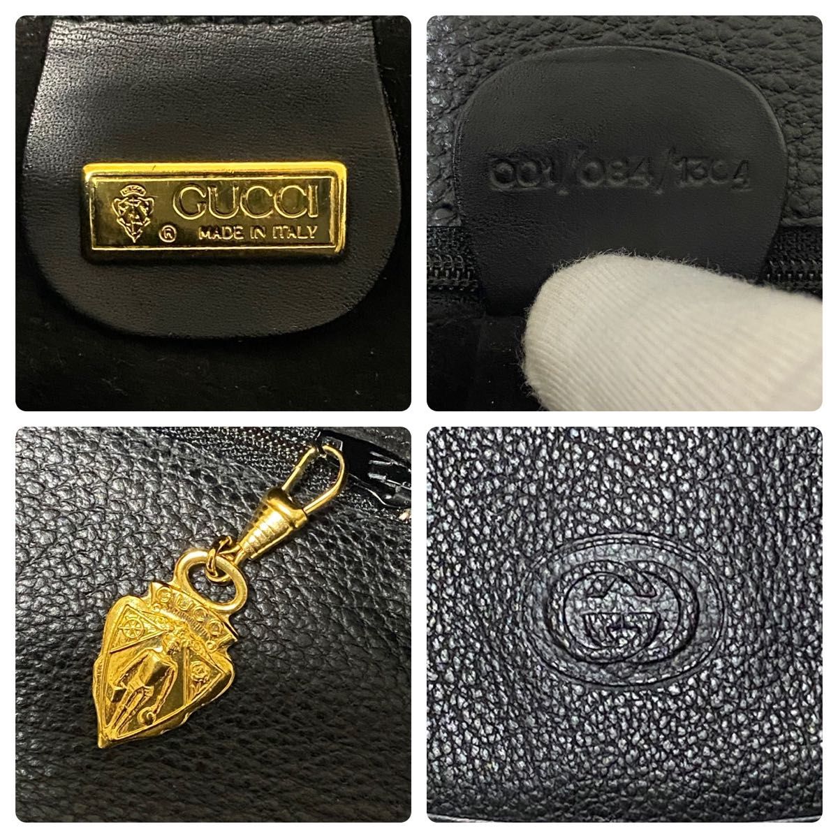 GUCCI オールドグッチ ショルダーバッグ クロスグレインレザー GUCCI オールドグッチ ショルダーバッグ クロスグレインレザー