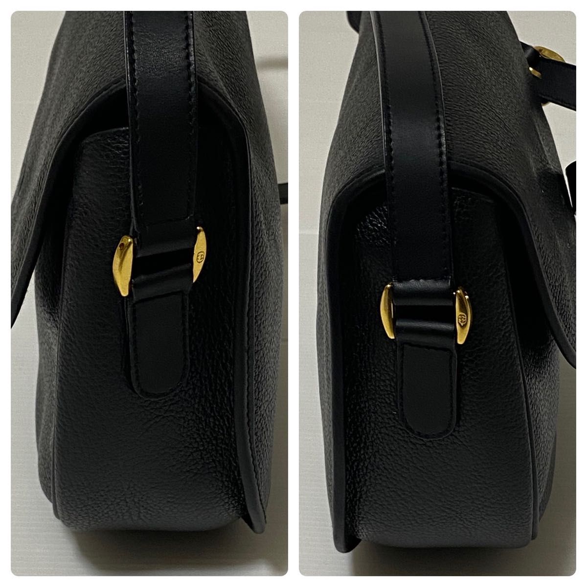 GUCCI オールドグッチ ショルダーバッグ クロスグレインレザー GUCCI オールドグッチ ショルダーバッグ クロスグレインレザー