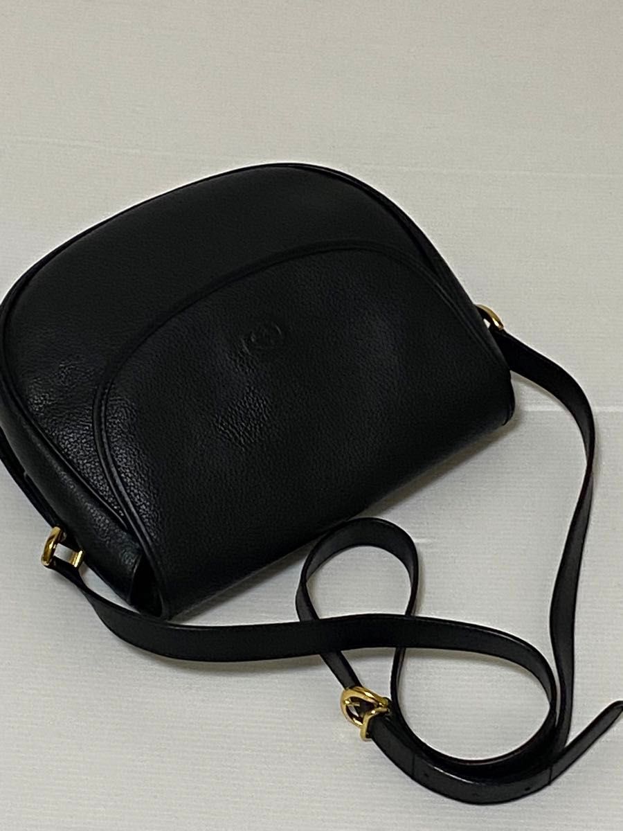 GUCCI オールドグッチ ショルダーバッグ クロスグレインレザー GUCCI オールドグッチ ショルダーバッグ クロスグレインレザー