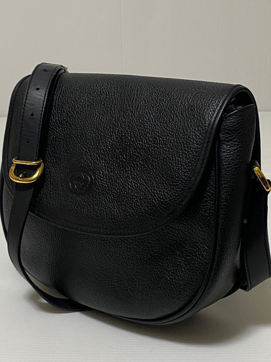 GUCCI オールドグッチ ショルダーバッグ クロスグレインレザー GUCCI オールドグッチ ショルダーバッグ クロスグレインレザー