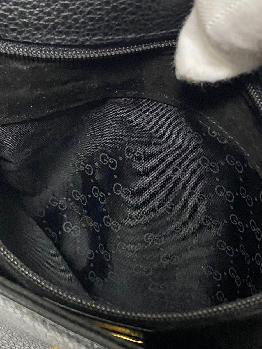 GUCCI オールドグッチ ショルダーバッグ クロスグレインレザー GUCCI オールドグッチ ショルダーバッグ クロスグレインレザー