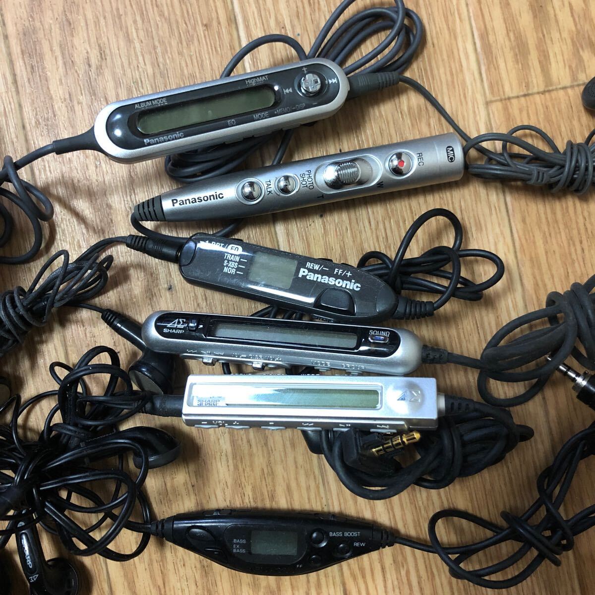 SONY Panasonic SHARP и т.п. кассетная магнитола MD плеер Walkman и т.п. совместно * б/у товар 