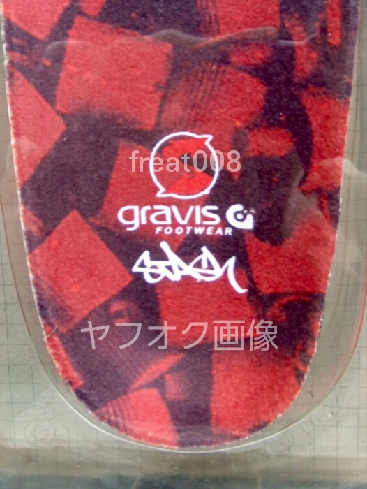 限定版 ★ gravis × STASH FOOTBED 9.0 M ★ スタッシュ スニーカー 中敷 インソール リーコン RECON Supreme FUTURA_画像3