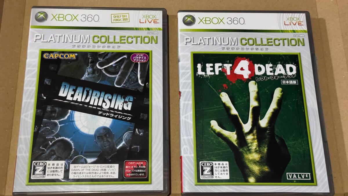 【中古/保証なし】デッドライジング / LEFT4DEAD 【XBOX360】_画像1