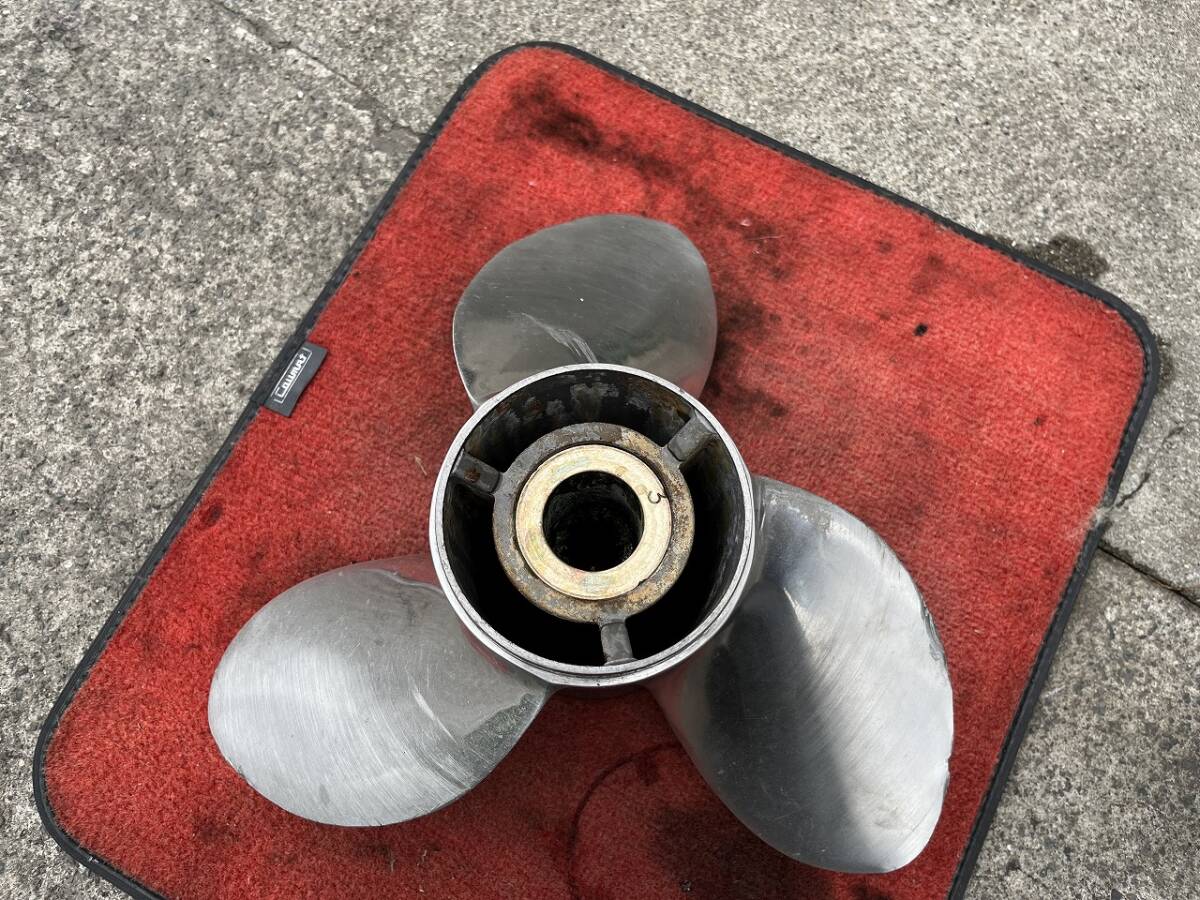 QUICK SILVER 船外機 プロペラ MIRAGE 48-13700 19P ステンレス QUICK SILVER 船外機 プロペラ MIRAGE 48-13700 19P ステンレス