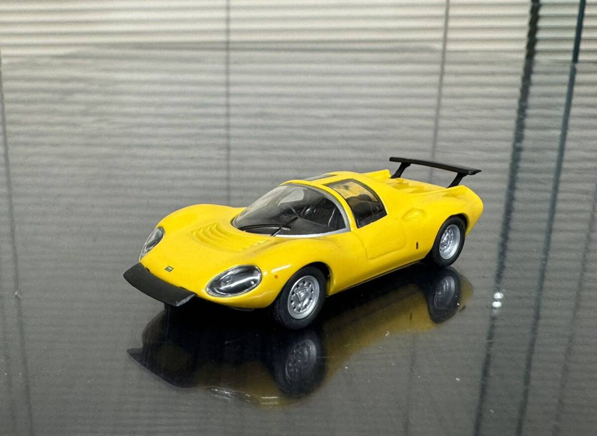 [1 иен старт ] Kyosho 1/64 Ferrari миникар коллекция IIItino206 competizione ( желтый )Ferrari Dino 206 Competizione