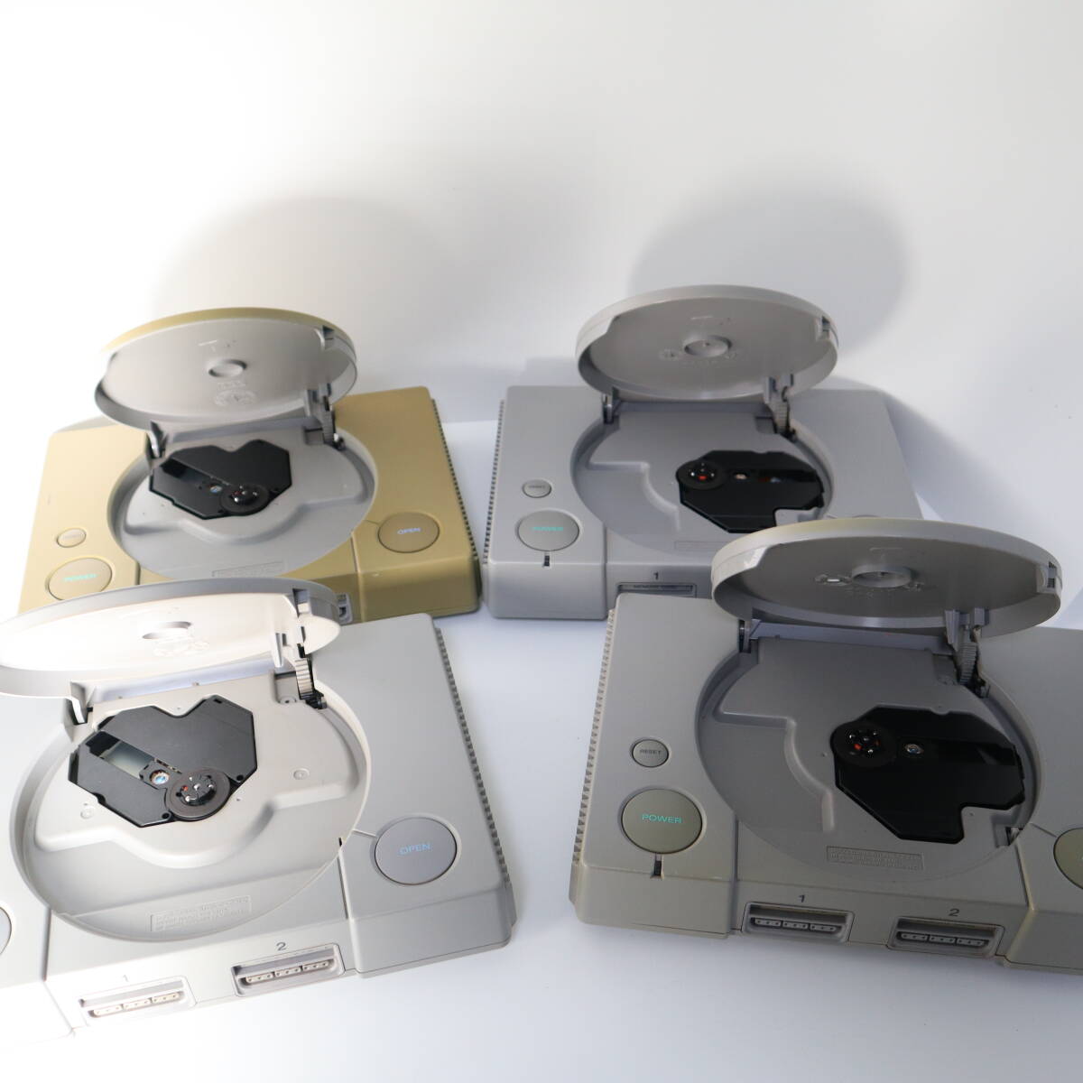  Junk Sony PlayStation PS1 body SCPH-1000 2 pcs SCPH-7000 1 pcs SCPH-9000 1 pcs. set operation defective goods 