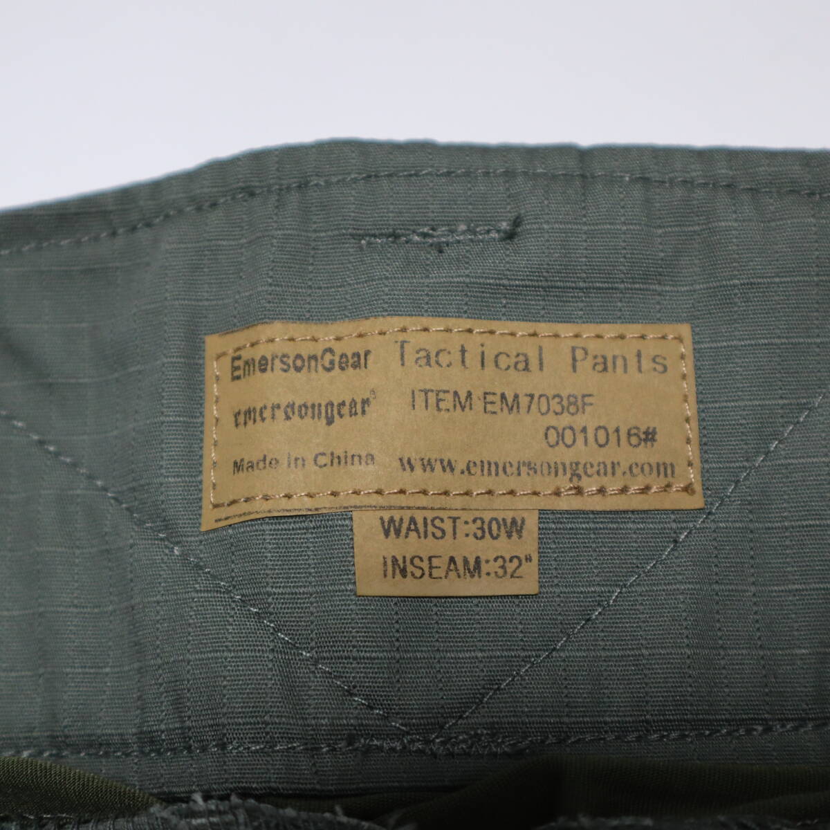 emersongear エマーソンギア Tactical Pants コンバットパンツ パッド付き サイズ 30W 未使用の画像9