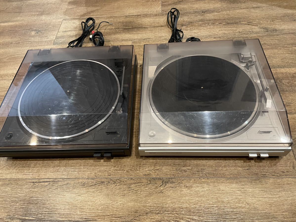 DENON デノン レコードプレーヤー ターンテーブル DP-29F 2台セット_画像2