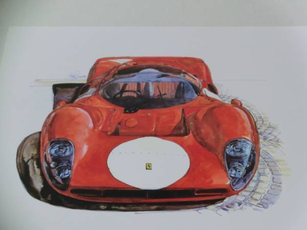 bow иллюстрации -133/ Ferrari 412P / Ferrari 412P //-133