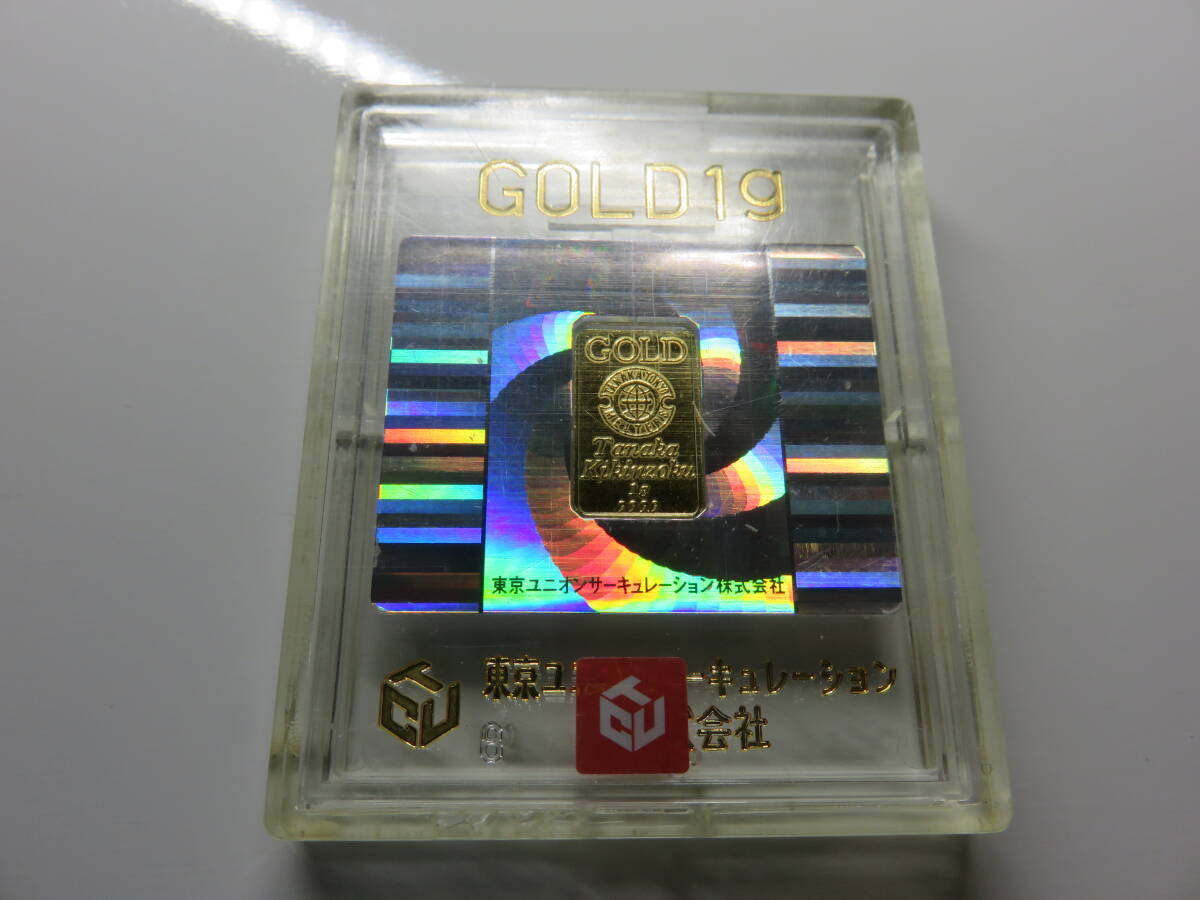 純金 1g インゴット 田中貴金属 K24 純金インゴット 5の画像2