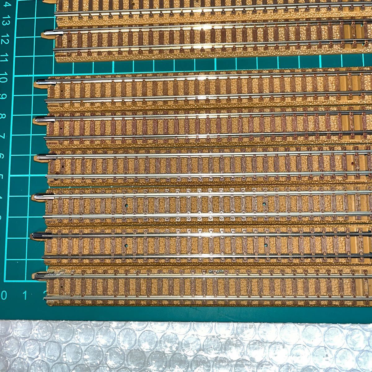 TOMIX ファイントラック Nゲージ ストレートレールS280(茶色)(12本セット)の画像2