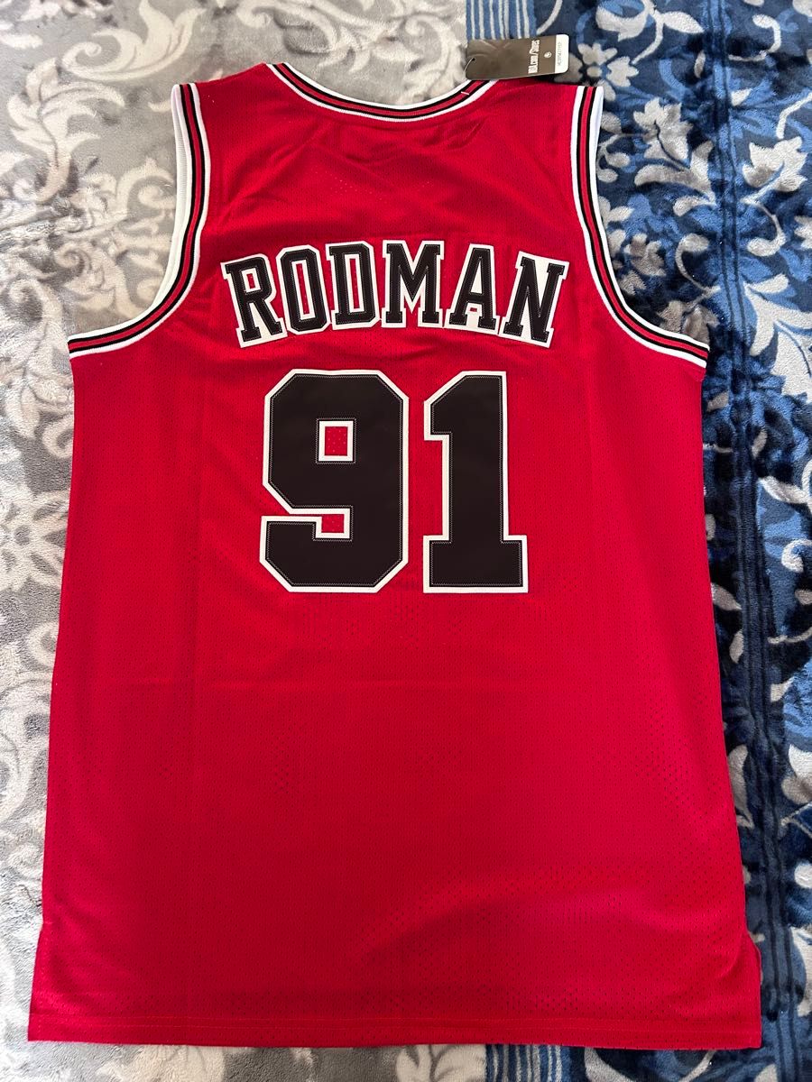 NBA ユニフォーム BULLS 91 ロッドマン