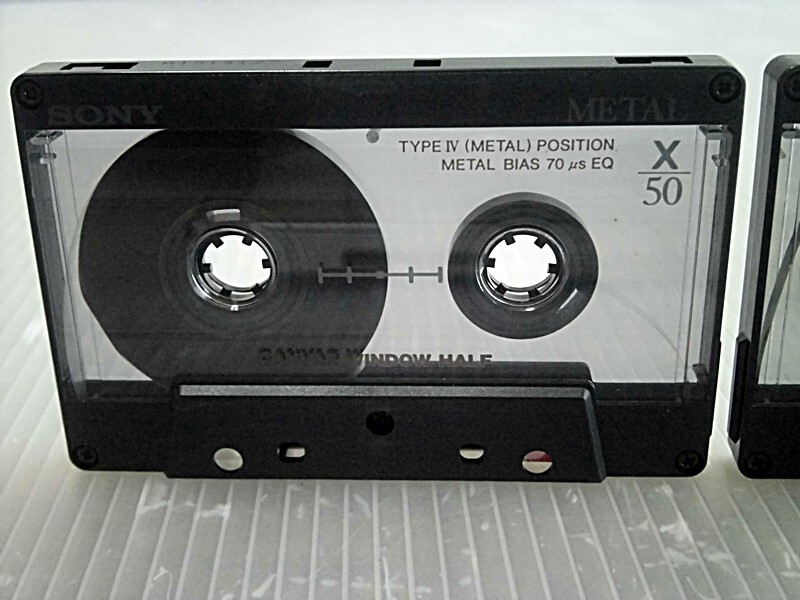 カセットテープ ２本/メタル METAL/SONY/使用済み_画像3