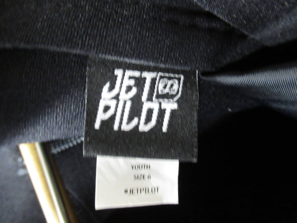 美品 JET PILOT ジェットパイロット CAUSE セミ ドライスーツ サイズ 6 （124cm） キッズ KIDS ボート 船 管理6CH0402G49_画像8