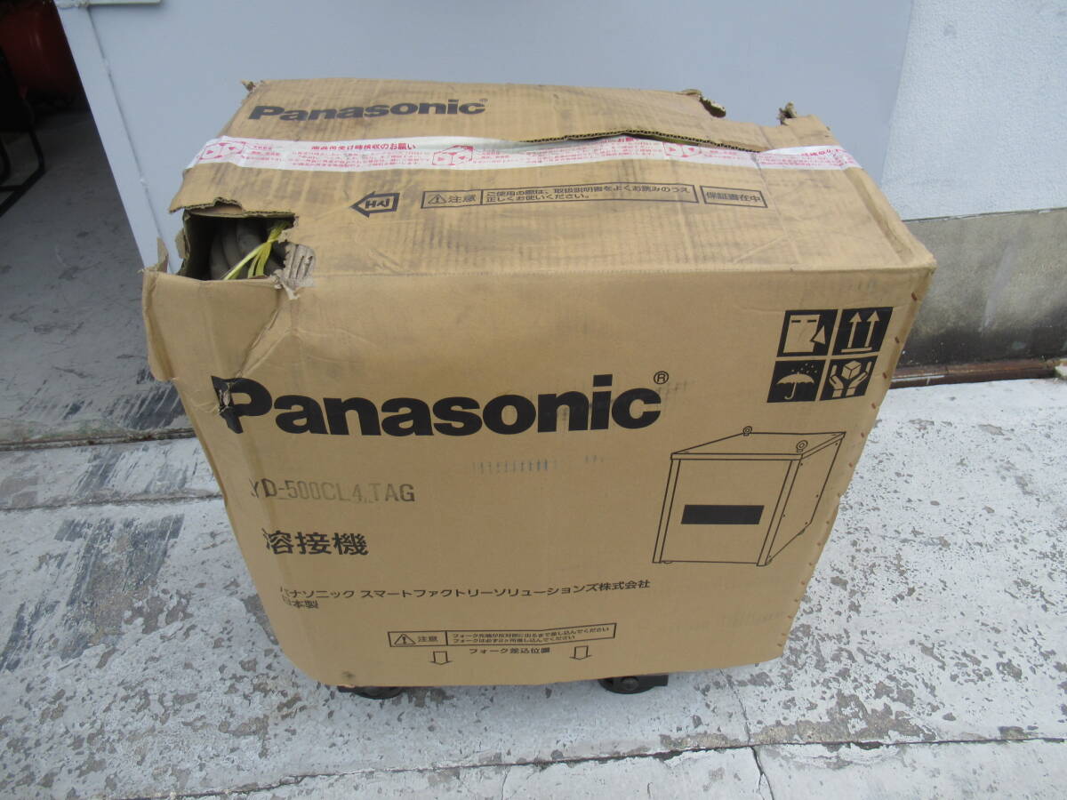 直接引き取り可能 Panasonic パナソニック 半自動溶接機 CL500 YD-500CL4 サイリスタ制御 トーチ ワイヤー送給機 ガス調整器 管理6MS0424B_画像2