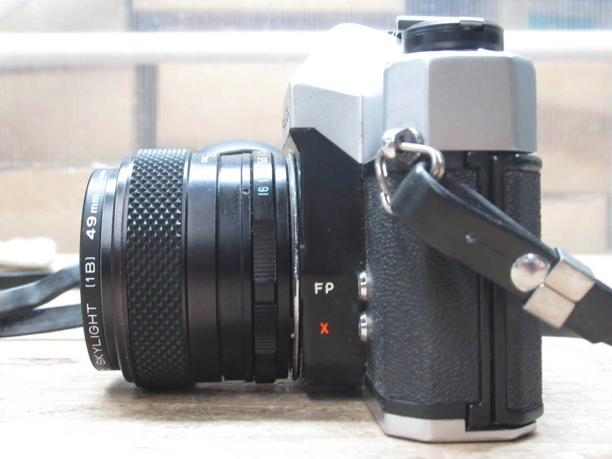 美品 動作未確認 FUJICA フジカ フィルムカメラ ブラック 1:1.8 f=55mm ST801 管理6HY0427B29 _画像6
