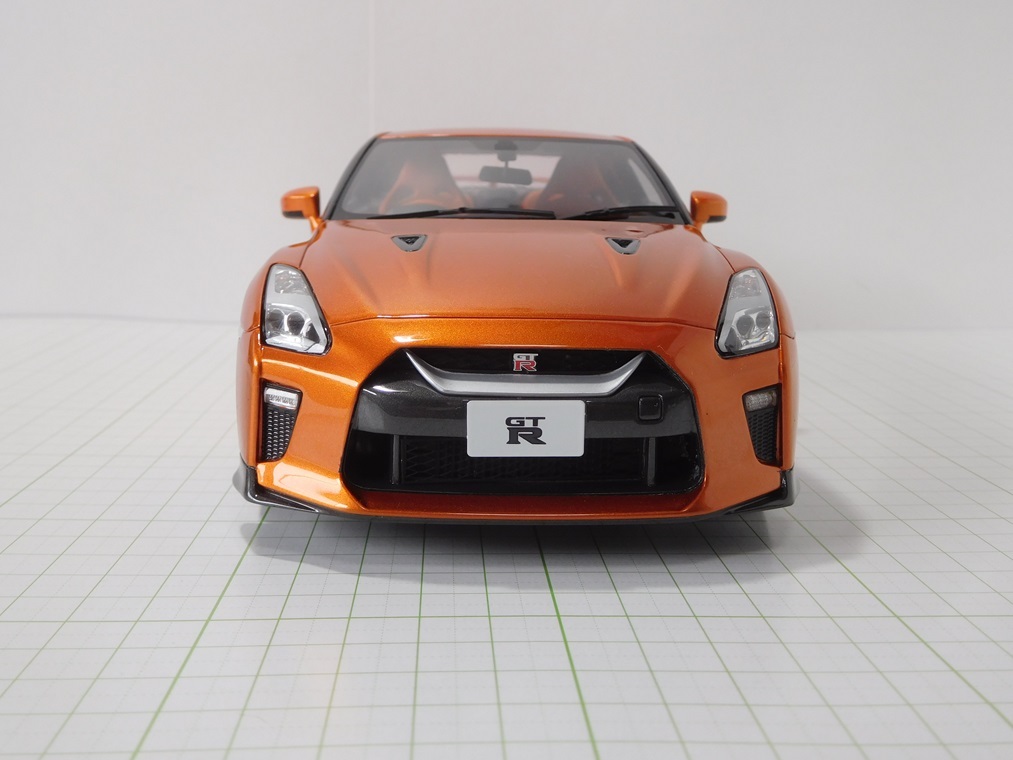 ◎京商 1/18 日産 GT-R (R35) プレミアムエディション  オレンジメタリックの画像3