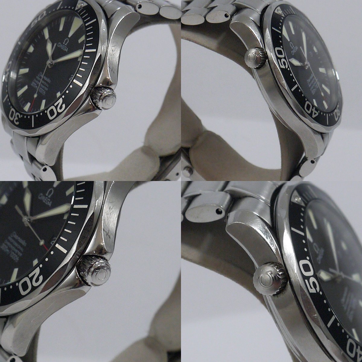 送料無料 USED品・保管品 OMEGA オメガ 2254.50.00 Seamaster シーマスター プロフェッショナル 300m/1000ft 自動巻き 3針 デイト 箱他の画像4