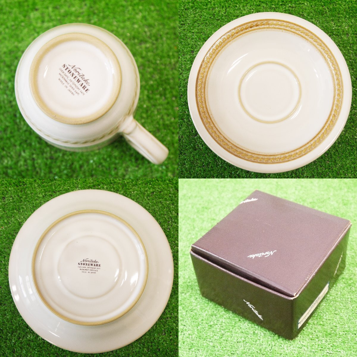 USED品・保管品 カップ＆ソーサー 3箱セット Noritake ノリタケ STONEWARE 1客 / MINTON ミントン スプリングバレー 2客入り 他 現状品の画像5