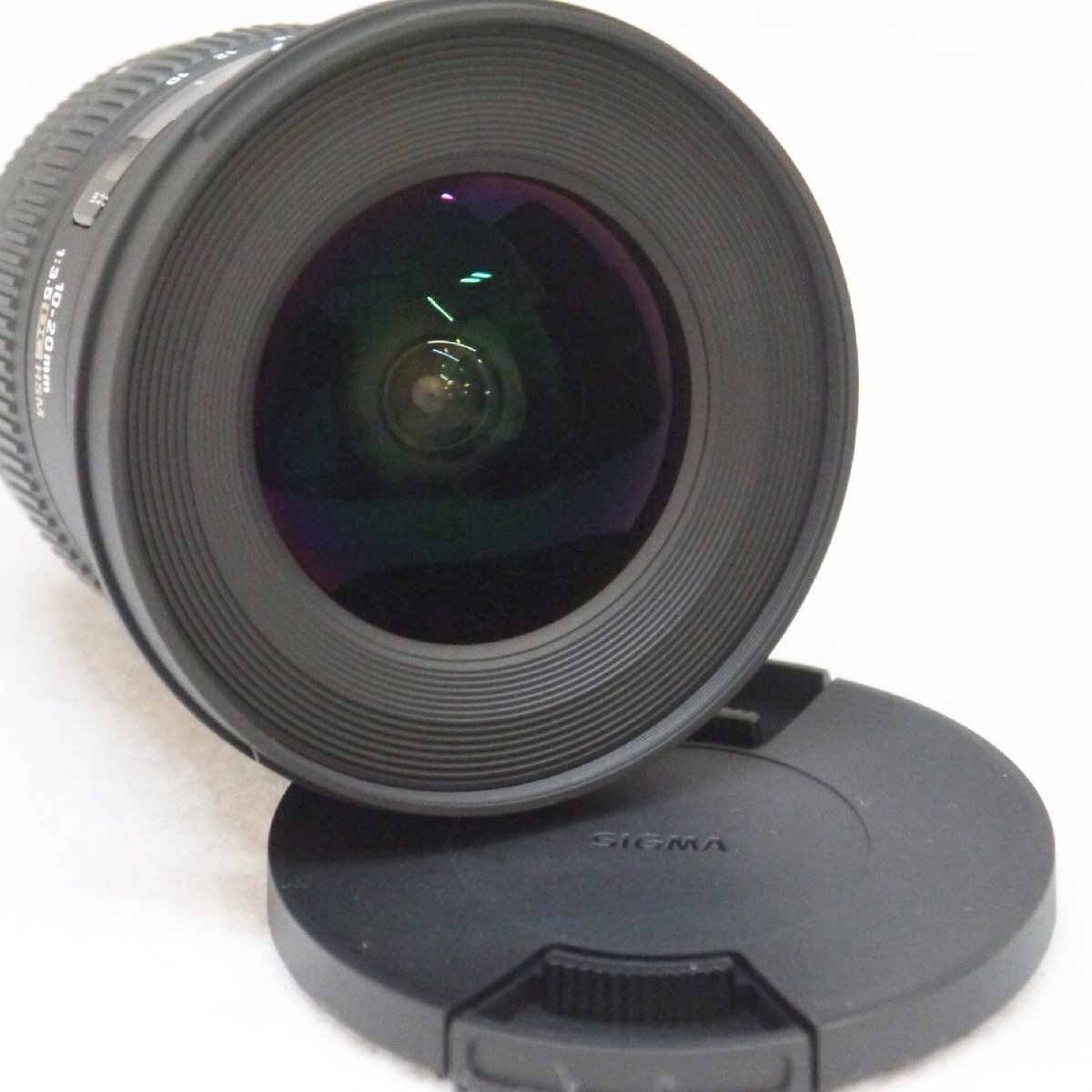 未使用クラス・訳有品 SIGMA シグマ カメラレンズ 10-20mm F3.5 EX DC HSM ブラック 黒 外箱/収納ケース/説明書付き 動作未確認 現状品の画像5