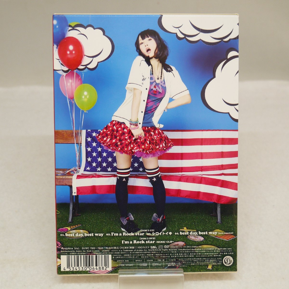 定型外送料無料 USED品・保管品 LiSA best day,best way リサ CD DVD フォトブック Aniplex アニプレックスの画像2