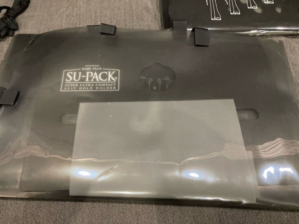 ◯ 【2014年製】SU-PACK HARDPLUS トートバッグ サイズ約35×48cm 重さ約720g スーツ ネクタイバック よの画像7