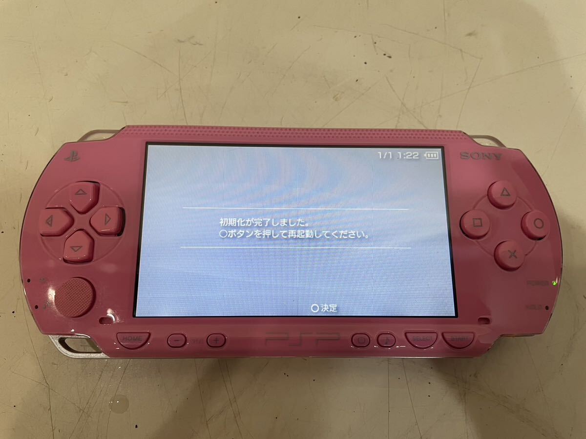 【2006年製】SONY ソニー PSP1000 ソフト5本 ゲーム2本＋ビデオ3本 モンスターハンター 2ndG よの画像10