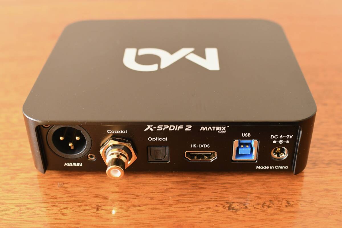 【未使用】Matrix Audio X-SPDIF 2 USBインターフェイス DDコンバーターの画像2