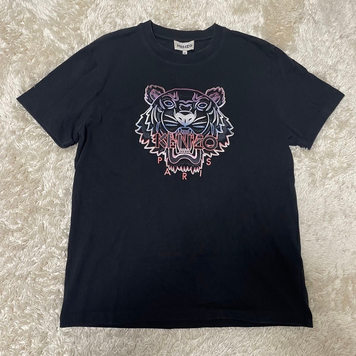 KENZO ケンゾー　タイガー　虎　ビッグロゴ　Tシャツ　BLACK Mサイズ