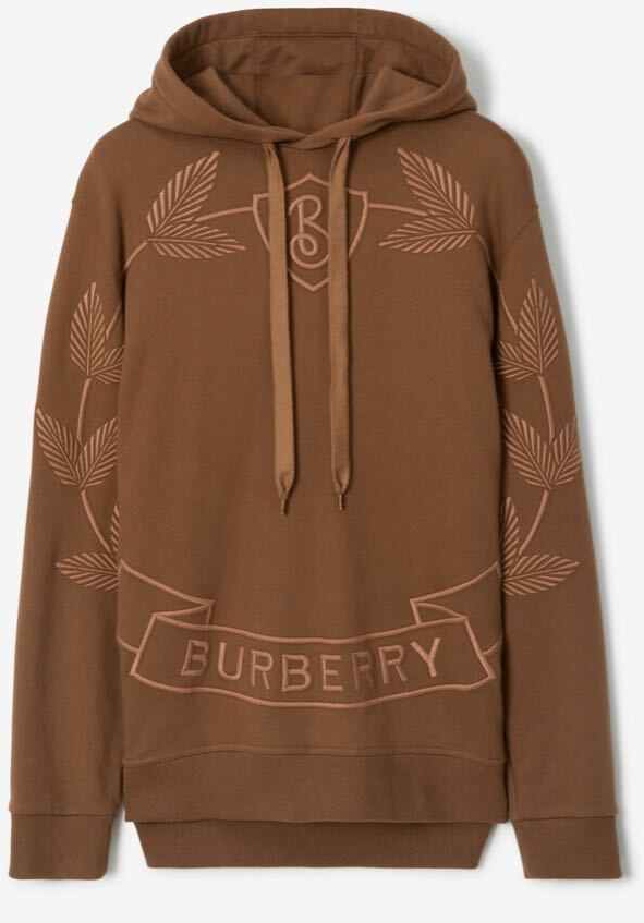 BURBERRY エンブロイダリー オークリーフ フーディ_画像1