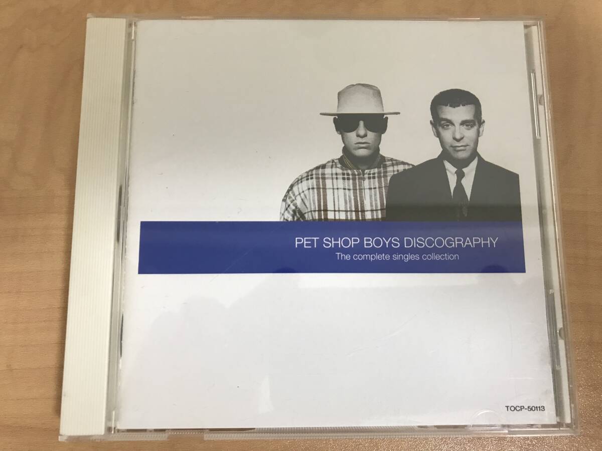 ペットショップボーイズ ディスコグラフィー【国内盤中古CD】Pet Shop Boys DISCOGRAPHY-THE COMPLETE SINGLES COLLECTION _画像1