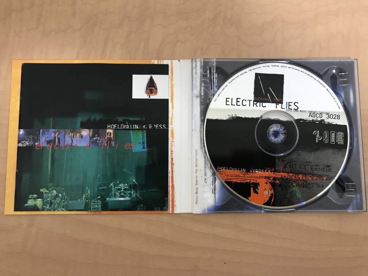 HOELDERLIN EXPRESS「ELECTRIC FLIES」中古CD_画像3