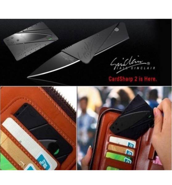 『送料無料 即決』 コンパクトナイフ クレジット型カードナイフの画像3